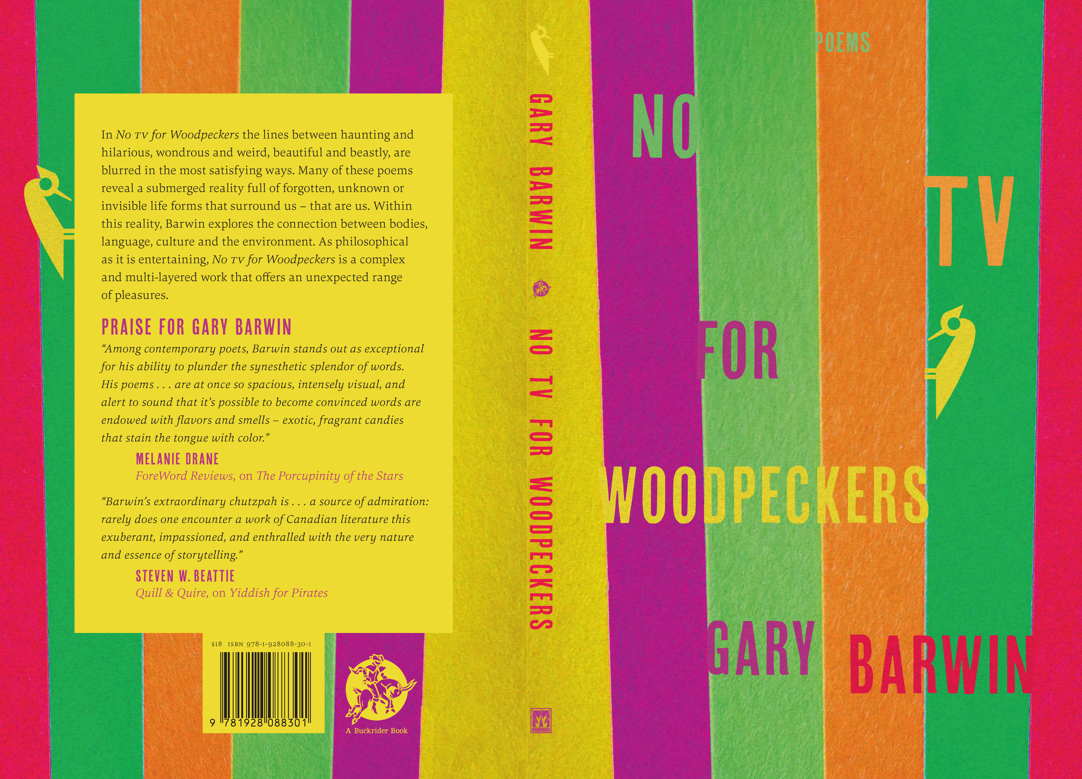 No TV for Woodpeckers Jacket 2